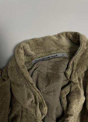 Велюровий піджак transit віскоза cupro  переливається гарний оригінал premium jacket luxury2 фото