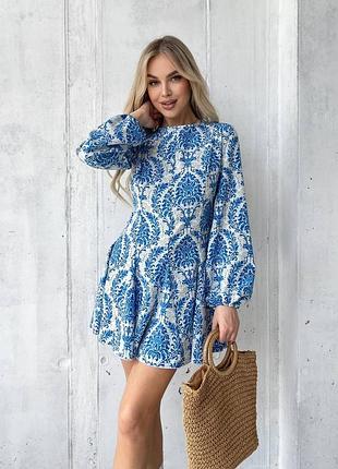 580 грн💙нереальна жіноча сукня легка плаття з оголеною спинкою