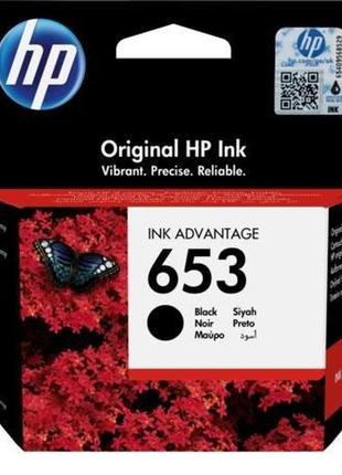 Картридж hp 653 black для hp deskjet ink advantage plus 6000series, 6400series