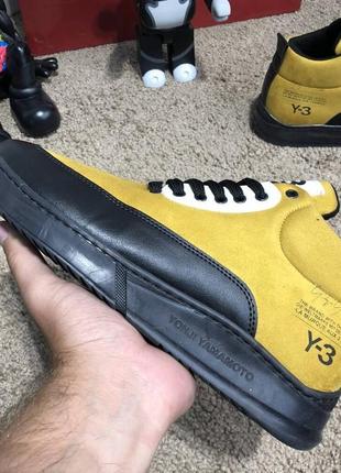 Ботинки adidas y-3 bashyo ii sneakers yellow/black