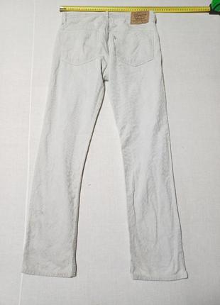 Штани cлонова кістка  вельветові vintage талія 86 см levis 519-6951 w34 l32 блискавка levis1 фото