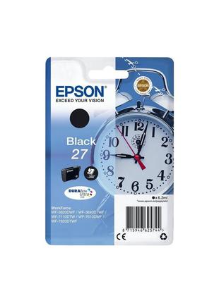 Картридж для epson wf-7620 27xl black (c13t27914022) підвищеної ємності