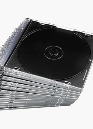Коробка бокс cd - box slim black черный