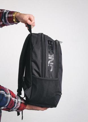 Рюкзак чорний (велике лого) under armour2 фото