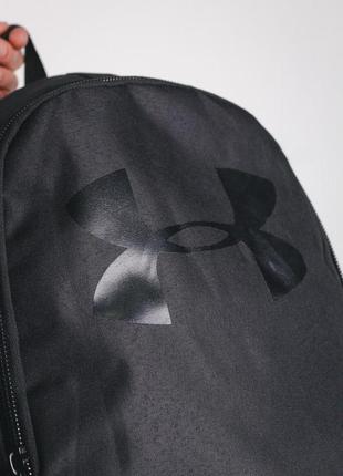 Рюкзак черный (большое лого) under armour8 фото