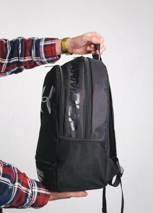 Рюкзак чорний (велике лого) under armour3 фото