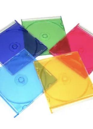 8 см cd - box slim mini color різнокольорові