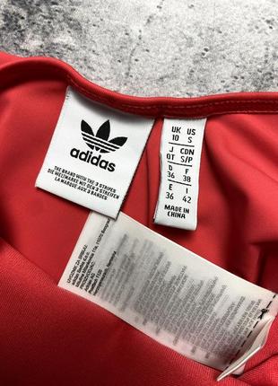 Купальник adidas originals trefoil swimsuit (dust pink)3 фото