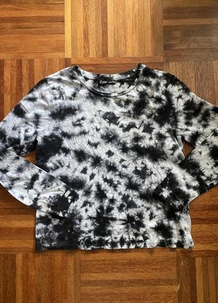 Новий бавовняний укорочений топ світшот тай дай  fb sister xl ( m) німеччина