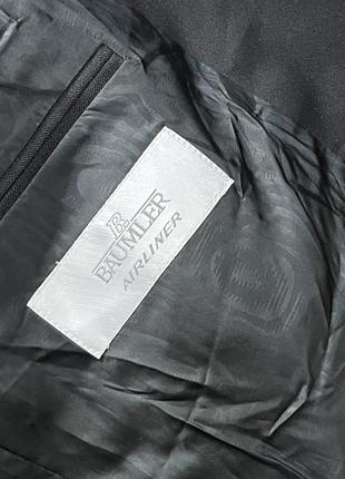 Неймовірно красивий трендовий брендовий базовий чорний оверсайз піджак з чоловічого плеча,має розрізи,baumler5 фото