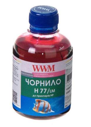 Чернила wwm для hp №177/85 200г light magenta водорастворимые (h77/lm)
