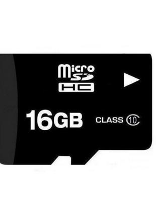 Картка пам'яті microsdhc 16gb class 10