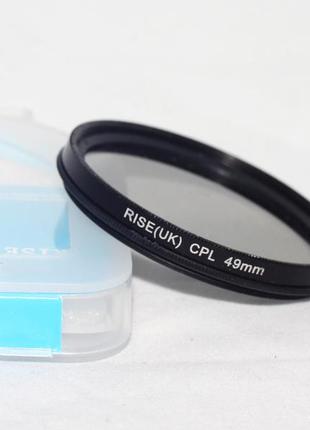 Поляризаційний світлофільтр rise (uk) 49 мм cpl