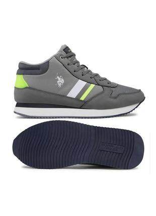 Кросівки чоловічі u.s. polo assn. nobil008 43 (28 см) grey (nobil008-gry001-43)