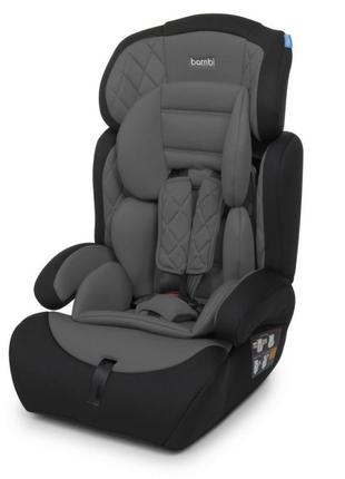 Автокрісло bambi m-3546-gray 1-3 років сіре