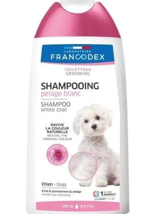Шампунь laboratoire francodex white coat для собак с белой шерстью - 250 (мл) (3283021724521)