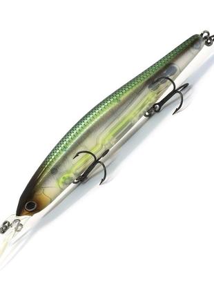 Воблер daiwa steez minnow 110sp dr natural ghost shad