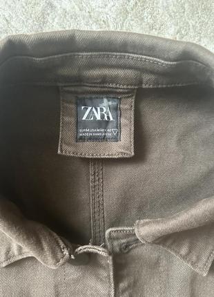 Куртка сорочка джинсова zara3 фото