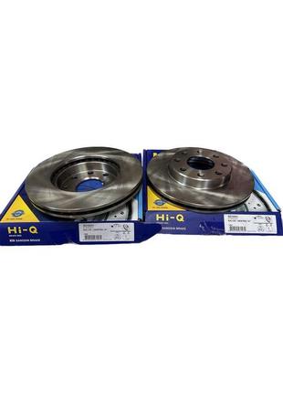 Диск тормозной шевроле авео aveo 13" hi-q корея 2 шт sd3001/96574633