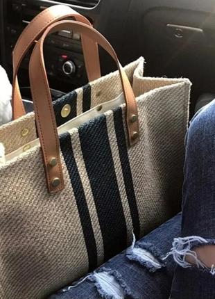 Женская повседневная сумка-шопер