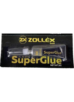 Клей (суперклей) універсальний zollex 3 г