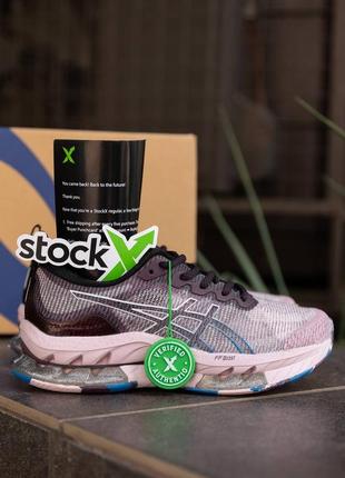 Asics gel-kinsei blast pink bordo  жіночі спортивні кросівки