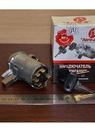 Замок зажигания ваз 2101 2102 2103 2104 2105 2106 2107 (6 контактов) лого-д