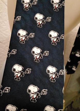 Розпродаж 2+1 краватка снупі футбол1 фото