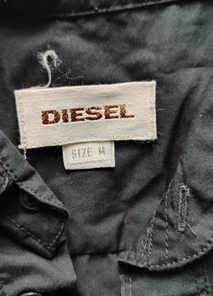 Рубашка diesel, хлопок3 фото