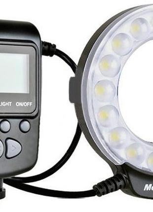 Кольцевая led макровспышка meike fc-110 (fc110) для камер canon