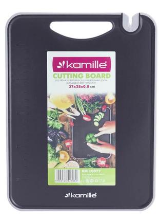 Доска разделочная kamille km-10077 37х28х0,8 см