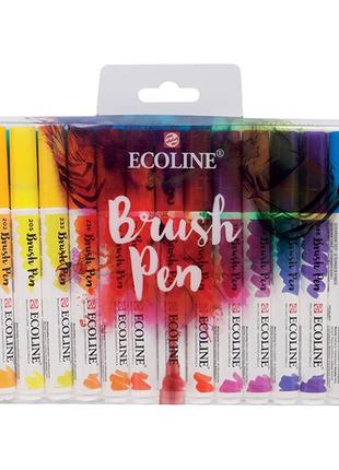 Набір акварельних маркерів ecoline brushpen 30 кольорів