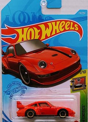 Машинка hot wheels - porsche 993 gt2 - 2021 exotics (#174) - gry841 фото