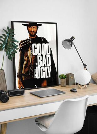 Постер фільму хороший, поганий, злий / the good, the bad and the ugly