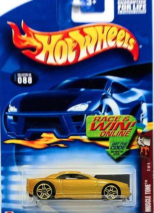 Машинка hot wheels - muscle tone - 2002 spectraflame ii (#088) - 54346