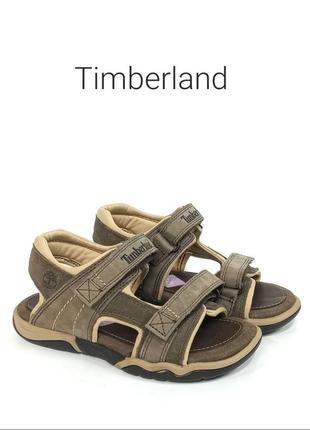 Кожаные детские сандалии timberland kids tisbury оригинал