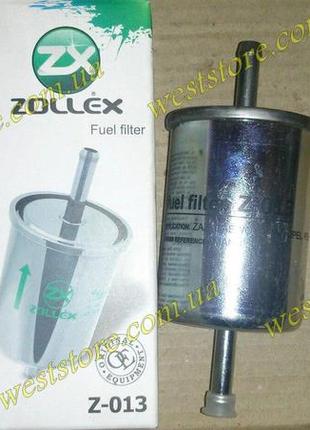 Фильтр топливный заз 1103 славута 1102 таврия инжектор zollex (под хомут z-013)