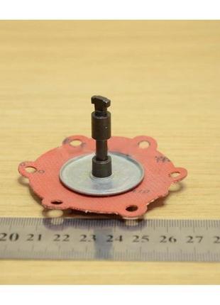 Диафрагма бензонасоса пекар, ат, borr, weber на ваз 2101- 2107, 2108- 21099, заз 1102-1103 со штоком красная