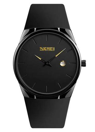 Годинник наручний чоловічий skmei 1509bk, оригінальний чоловічий годинник, чоловічий годинник стильний годинник на руку