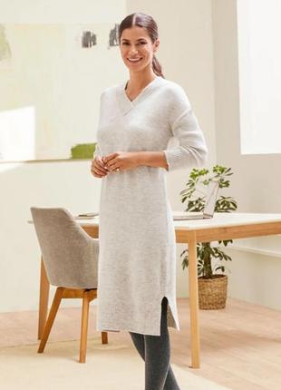 Женское трикотажное платье esmara с приспущенными плечами