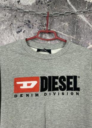 Чоловічий крутий оригінальний світшот diesel розмір l2 фото