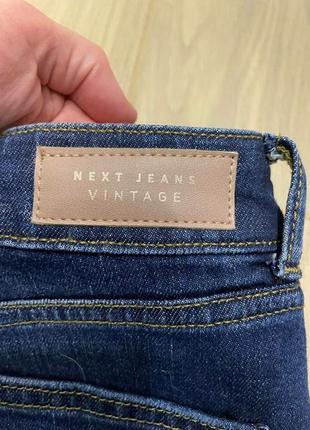 Акція 🎁 нові стильні джинси next jeans vintage petite relaxed skinny zara h&m8 фото