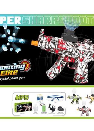 Автомат іграшковий yf 1718-2, що стріляє орбізами, акум. 7.4v, usb-кабель, 1000 орбізів