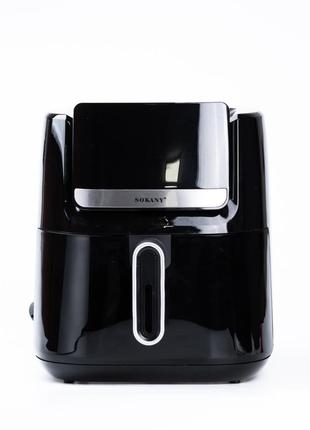 Аэрофритюрница электрическая  аэрогриль 8.5 литров sokany аэро фритюрница паровая безмасляная
