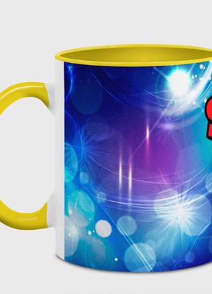 Чашка з принтом «fang фенг brawl stars» (колір чашки на вибір)2 фото