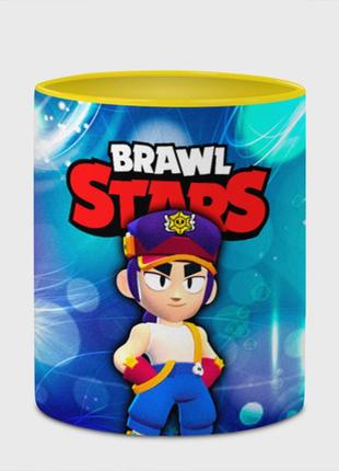 Чашка з принтом «fang фенг brawl stars» (колір чашки на вибір)4 фото
