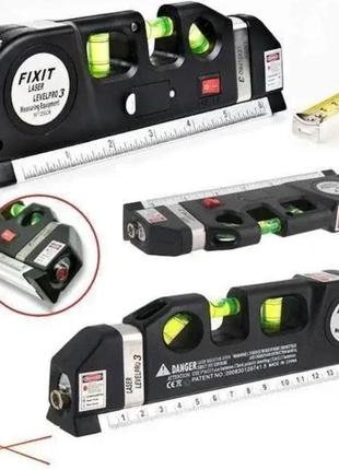 Лазерний рівень - рулетка fixit laser level pro 3