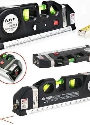 Лазерний рівень — рулетка laser level pro 3