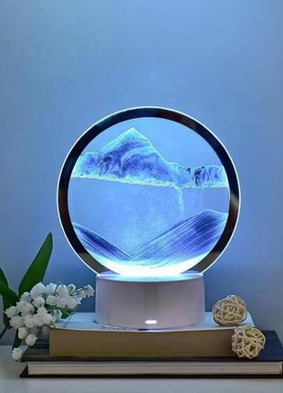 3d настольная лампа interstil с rgb подсветкой