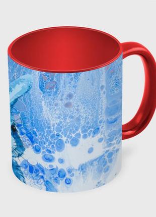 Чашка з принтом «водяний заєць» (колір чашки на вибір)3 фото